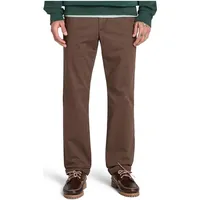 Timberland Mens Twill Chino Pant (straight) chocolate brown 34W