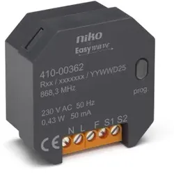 Niko Züblin 410-00362 Drahtloser 2 Kanal Sender nach dem Easywave Protokoll 41000362