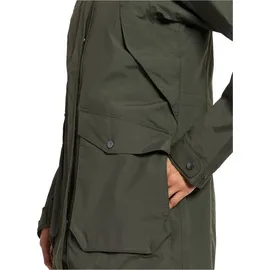 Didriksons Thelma Damen Parka 10, Größe:34, Farbe:deep green - 34