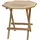Garden Pleasure Gartentisch LUANG braun achteckig 50,0 x 50,0 x 50,0 cm