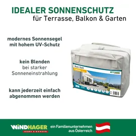 WINDHAGER Sonnensegel Cannes Rechteck 300cm