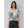 s.Oliver Crêpe-Bluse mit All-over-Print und Schmuckkante Mehrfarbig XS