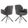 AC Design Esszimmerstuhl AURA Polyester grau