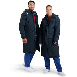 Arena Wärmemantel Team Parka blau L
