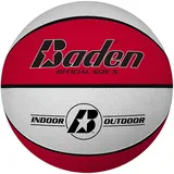Baden Basic Indoor/Outdoor Basketball rot/weiß 5