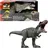 Mattel Jurassic World Riesendino T-Rex Figur 99 cm - Grau