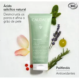 Caudalie Vinopure Klärendes Reinigungsgel 75 ml
