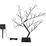 GLOBO Solarlampen für Außen Garten Deko Solarleuchte Außenbereich Stecklampe im Baum Design, Erdspieß Blüten Baum, led, h 60 cm