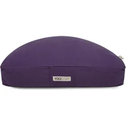 Meditationskissen Halfmoon Meditation Violett Bequem YOGISTAR violett No Size