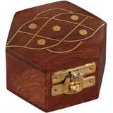 Marrakesch Orient & Mediterran Interior Orientalische Box Aufbewahrungsbox Delya