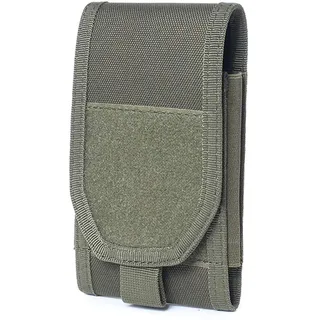 MiOYOOW Tactical Cell Phone Bag Tactical Cell Holster-Tasche Tactical Molle Pouch Taillentasche mit Handy Holster Holder
