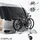 ximplio Fahrradträger Deichsel 2 Fahrräder E-Bike 40kg Silber