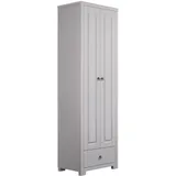 Home Affaire Garderobenschrank »Gotland«, aus massiver Kiefer, FSC®-zertifiziert, Breite 64 cm weiß