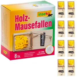 inseko Mausefallen 8 x I hochwertig I wiederverwendbar