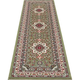 HANSE HOME Nouristan Mirkan Orient Teppich Parun Täbriz Grün, 80x250cm