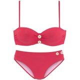 VIVANCE Bügel-Bandeau-Bikini, rot