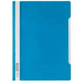 Durable 10 DURABLE Schnellhefter Kunststoff hellblau DIN A4
