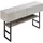 [en.casa] Varberg Konsolentisch 75x120x30 cm hell grau