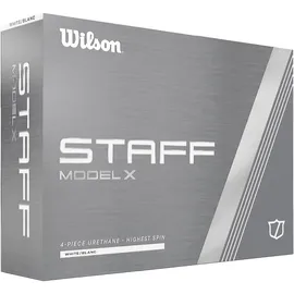 Wilson STAFF Model X WHITE 12-BALL