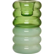 DESIGN LETTERS Hoop Klassischer Kerzenhalter grün