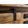 MASSIVMOEBEL24.DE Waschbeckenunterschrank Mango 120x40x60 natur lackiert RAILWAY 177