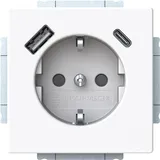 Busch-Jaeger USB-Steckdose Unterputz 1 St. Weiß