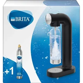 Brita SodaONE black + PET-Flasche + Zylinder