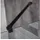 WITEN&NOCK Stabilisationsstange 70 cm Duschwand Edelstahl Schwarz matt