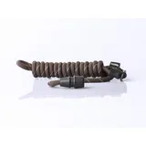Kerbl GOLEYGO Hundeleine Rope, Braun, Reflektiert leuchtend , Größe S 1,4-2m, Sicherer Magnetverschluss, Inkl. Adapter-Pin, Hundeleine für kleine Hunde bis 15kg, Maximale Belastung 100kg