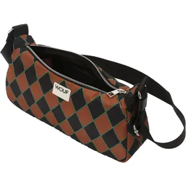 WOUF Studio Schultertasche Polyester Blue/Brown/Green