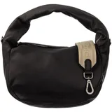 Harbour 2nd Just Pure Schultertasche Leder 29 cm schwarz