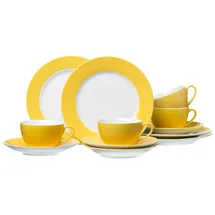 Flirt by R&B Doppio Kaffeeservice 12-tlg. sonnengelb