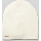 Beanie aus reinem Kaschmir, Offwhite, 1
