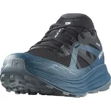 Gore Tex Herren Trail-Laufschuhe Outdoor-bereit Dämpfung von der Straße bis auf die Trails Gemischtes Gelände Black 45 1/3