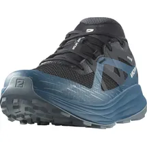 Salomon Ultra Flow Gore Tex Herren Trail-Laufschuhe, Outdoor-bereit, Dämpfung von der Straße bis auf die Trails, Gemischtes Gelände, Black, 45 1/3