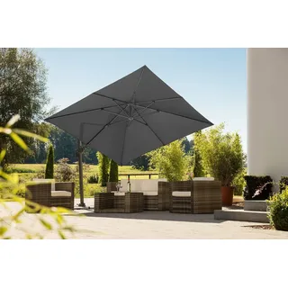 Schneider Schirme Rhodos Twist 300 x 300 cm Anthrazit