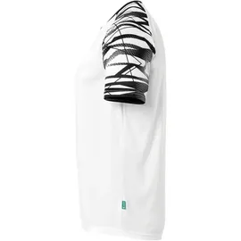Uhlsport Goal 25 kurzarm Trikot Kinder weiß/schwarz 116