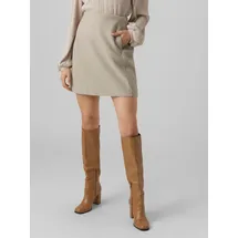 Vero Moda Miniröcke Damen Meliert Beige/Schwarz 42