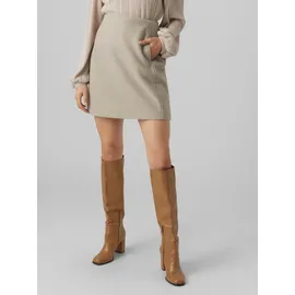 Vero Moda Miniröcke Damen Meliert Beige/Schwarz 42