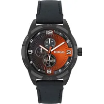 HUGO BOSS Reloj Uni Hugo Boss 1530275 (Ø 45 mm) - Schwarz/Orange