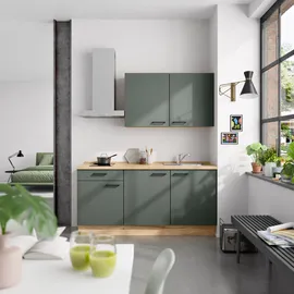 Nobilia Küchenzeile Easytouch I 180 cm grün