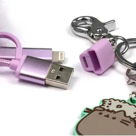 ThumbsUp! Thumbs Up Pusheen Tech - 3in1 USB Ladekabel PomPom, Violett