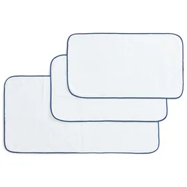 Christy Handtuchset 3-tlg. blau/weiß