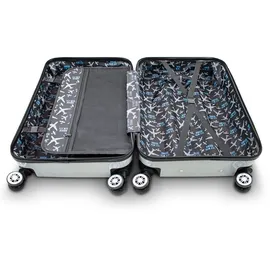 Berwin Fly the World Koffer-Set 3-tlg. weiß/black