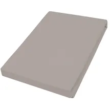 H. G. Hahn-Haustextilien GmbH Spannbettlaken Jersey 180 x 200 - 200 x 200 cm Grau