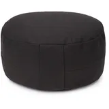 yogabox Glückssitz® Yogakissen Oval D - anthrazit 30 x 23 15,0 cm 1 St