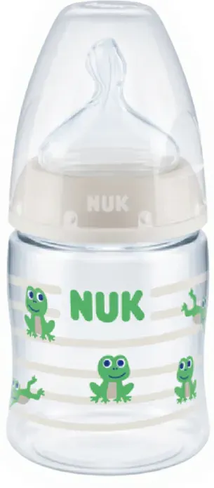 NUK First Choice+ PA Flasche mit Temperaturkontrolle (0-6 Monate) 150 ml