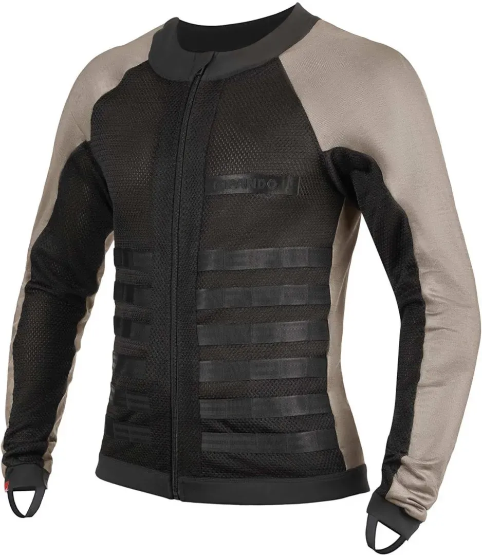 Pando Moto Commando UH Motorrad Textiljacke, grau, Größe S für Männer