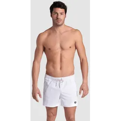 Badeshorts 36,5 cm Herren arena Pro_File Logo - White-black - M