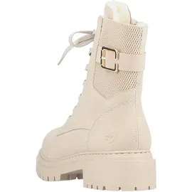 Rieker Schnürstiefel in beige | Gr.: 42